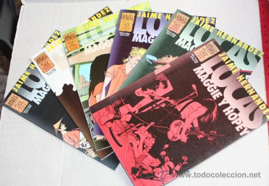 C&oacute;mics: LOCAS vol2. DE JAIME HERNANDEZ (COLECCI&Oacute;N COMPLETA en SEIS ejemplares) - Foto 1