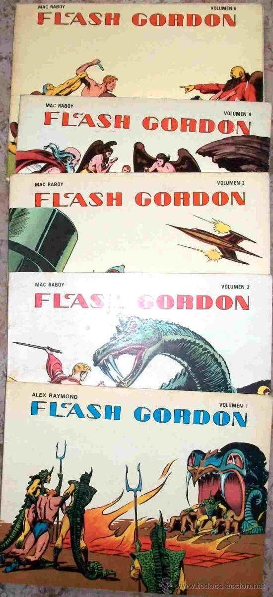 C&oacute;mics: Flash Gordon (B.O.) Numeros 1 2 3 4 6 (Los 5) - Foto 1