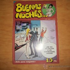 Cómics: BUENAS NOCHES Nº 6 15 PTS. 1977. SÓLO PARA MAYORES. . Lote 32700882