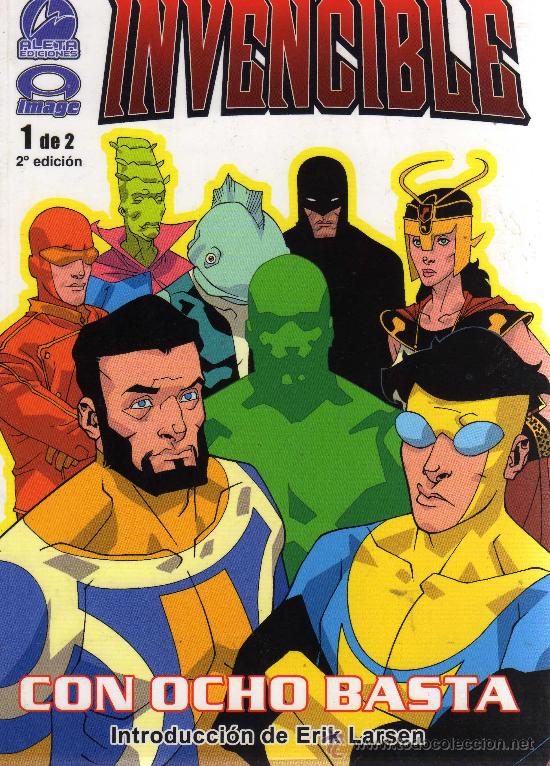 C&oacute;mics: Invencible con 8 basta N&ordm;3 - Ediciones Aleta - Foto 1