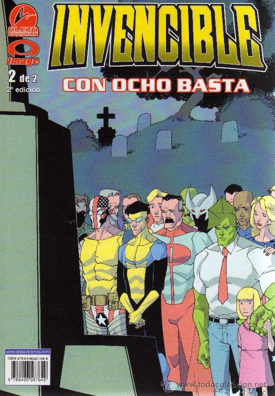 C&oacute;mics: Invencible con 8 basta N&ordm;4 - Ediciones Aleta - CJ5 - Foto 1