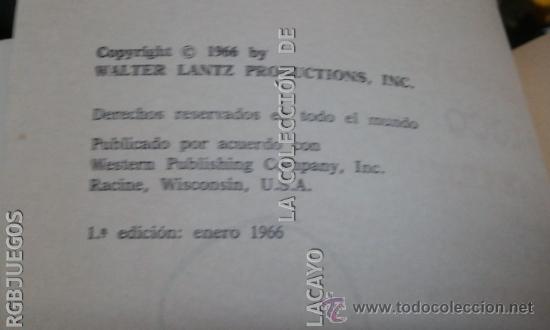 C&oacute;mics: PAJARO LOCO 1&ordf; EDICCION 1966 WALTER LANTZ - Foto 4