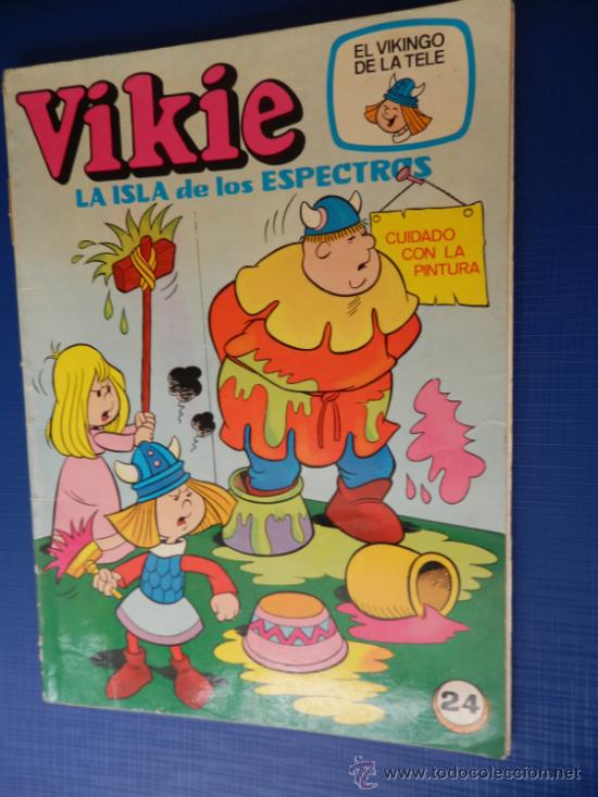 C&oacute;mics: VIKIE EL VIKINGO DE LA TELE NUM. 24 ERSA 1977 - Foto 1
