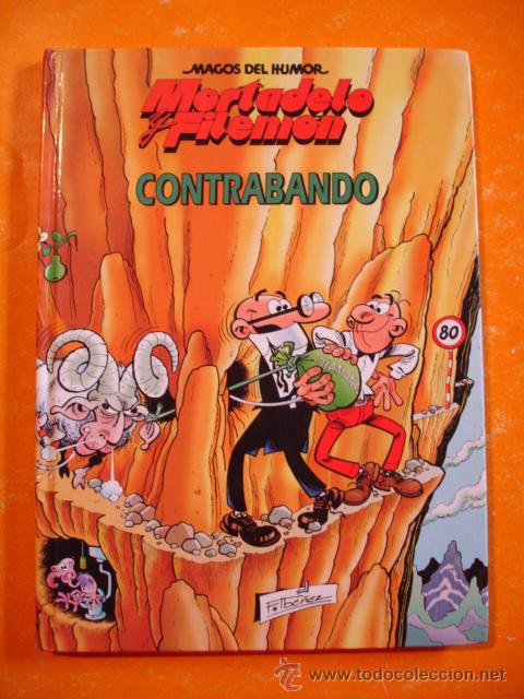 C&oacute;mics: MAGOS DEL HUMOR MORTADELO Y FILEMON . CONTRABANDO . CIRCULO DE LECTORES . - Foto 1