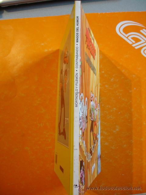 C&oacute;mics: MAGOS DEL HUMOR MORTADELO Y FILEMON . CONTRABANDO . CIRCULO DE LECTORES . - Foto 2