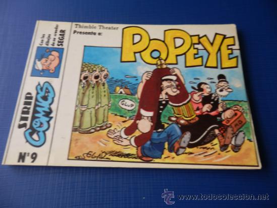C&oacute;mics: POPEYE STRIP COMICS N&ordm; 9 EDIT. ESEUVE 1990 - Foto 1
