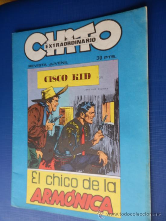 C&oacute;mics: CHITO EXTRAORDINARIO. CISCO KID. EL CHICO DE LA ARM&Oacute;NICA - Foto 1