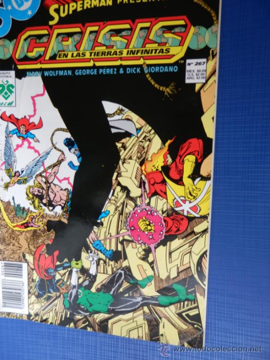 C&oacute;mics: SUPERMAN PRESENTA: CRISIS EN TIERRAS INFINITAS - Num. 267 - ED. VID 1997 2&ordm;. numero - Foto 1