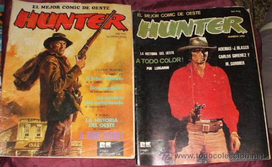C&oacute;mics: COLECCION CASI COMPLETA COMICS HUNTER (FALTA EL NUMERO 3) - Foto 2