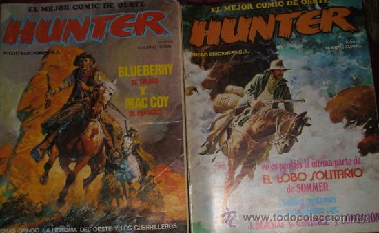 C&oacute;mics: COLECCION CASI COMPLETA COMICS HUNTER (FALTA EL NUMERO 3) - Foto 3