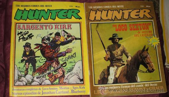 C&oacute;mics: COLECCION CASI COMPLETA COMICS HUNTER (FALTA EL NUMERO 3) - Foto 6