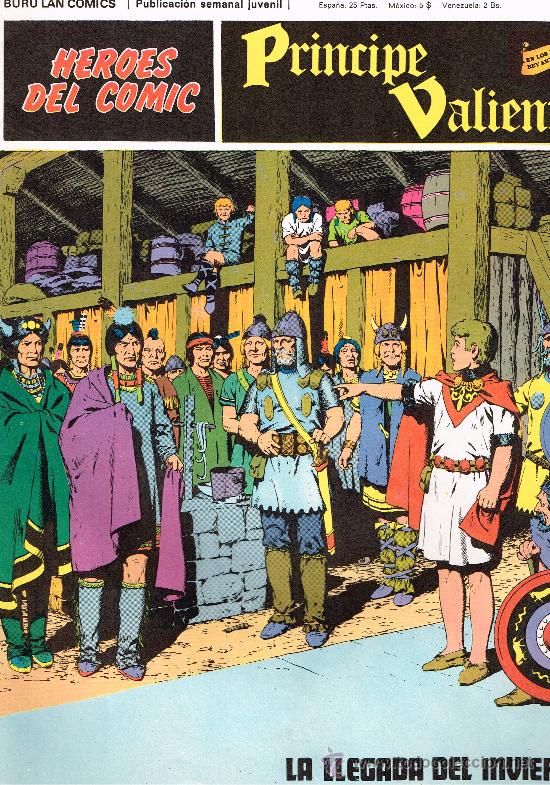 C&oacute;mics: PRINCIPE VALIENTE N&ordm; 77 EDICIONES BURULAN - Foto 1