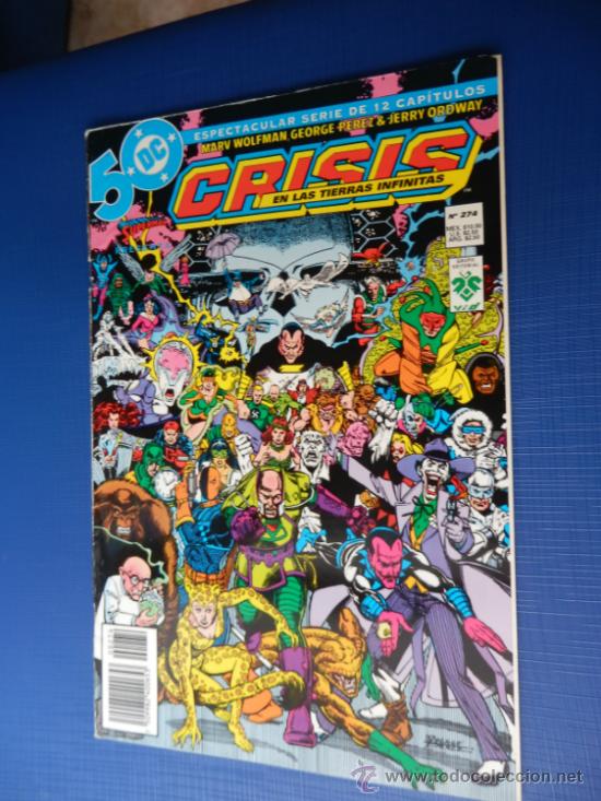C&oacute;mics: SUPERMAN PRESENTA: CRISIS EN TIERRAS INFINITAS - NUM. 274 - ED. VID 1997 - Foto 1