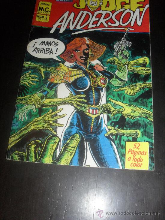 C&oacute;mics: JUDGE ANDERSON N&ordm; 5. MC EDICIONES. COMICS. - Foto 1