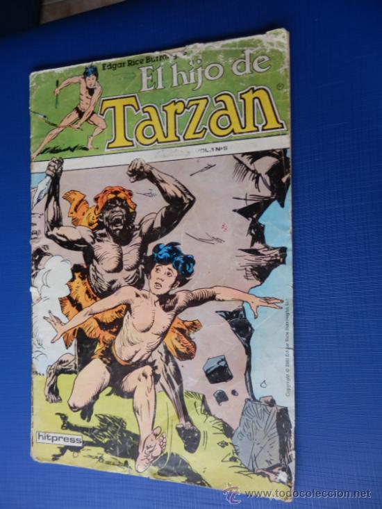 C&oacute;mics: EL HIJO DE TARZAN VOL.1 NUM. 9 - HITPRESS 1980 - Foto 1