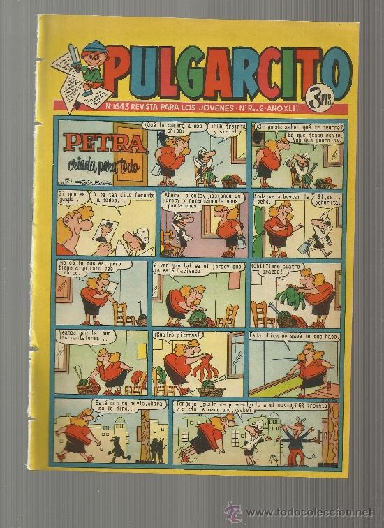 C&oacute;mics: PULGARCITO N&ordm; 1643 - Foto 1