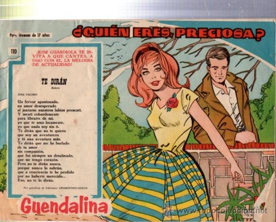 Comics : TEBEO QUI&Eacute;N ERES PRECIOSA, GUENDALINA, 110