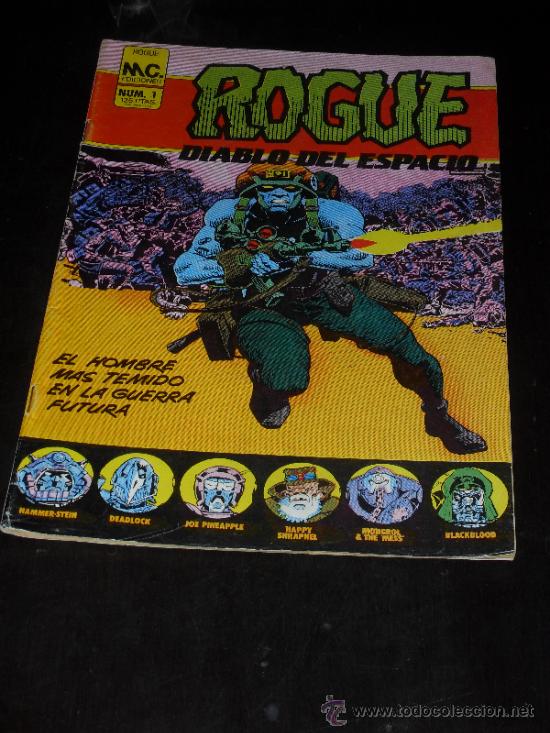 C&oacute;mics: ROGUE N&ordm; 1. DIABLO DEL ESPACIO. MC EDICIONES. COMICS. - Foto 1