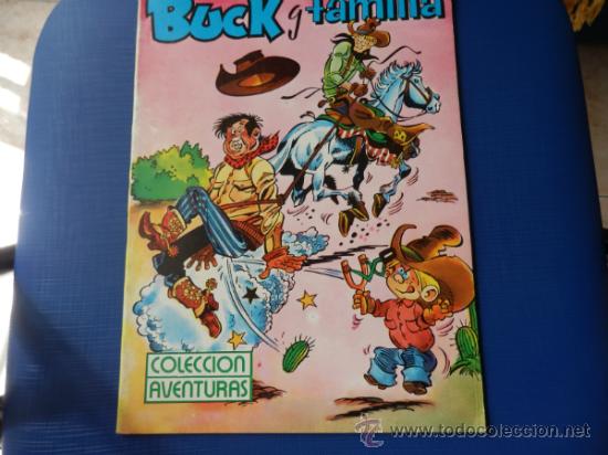 Comics: BUCK Y FAMILIA. Colecci&oacute;n Aventuras num. 3. Editorial Gaviota. A&ntilde;o 1987