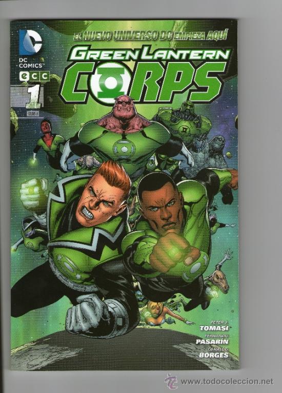 C&oacute;mics: GREEN LANTERN CORPS.VOL.1.NUEVO UNIVERSO DC.ECC EDICIONES - Foto 1