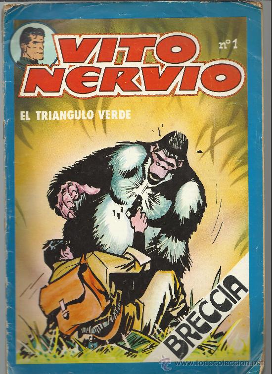 C&oacute;mics: VITO NERVIO N&ordm; 1 - EL TRIANGULO VERDE - BRECCIA - Foto 1