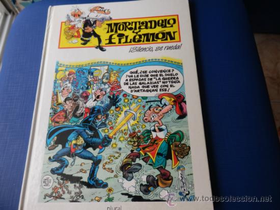 C&oacute;mics: MORTADELO Y FILEMON SILENCIO SE RUEDA TAPA DURA - Foto 1