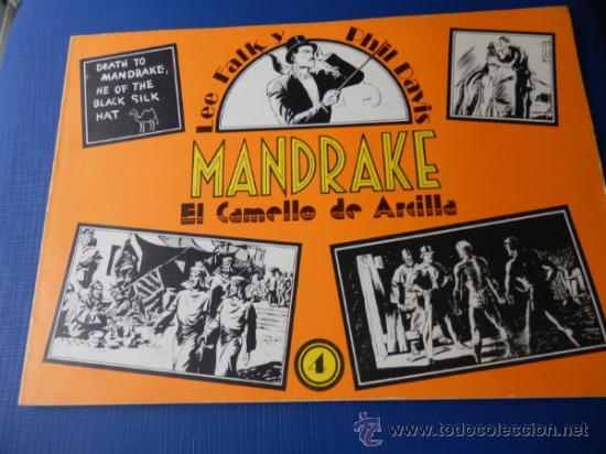 C&oacute;mics: MANDRAKE DE LEE FALK Y PHIL DAVIS - EL CAMELLO DE ARCILLA - NUM. 4 EDICI&Oacute;N 1982 - Foto 1