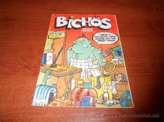 C&oacute;mics: BICHOS N&ordm; 34 CIA. GENERAL DE EDICIONES SA - REF&ordf; (JC) - Foto 1