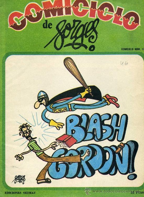 C&oacute;mics: Comiciclo n&ordm;11 (Blash Gordon). Dibujos de Forges - Foto 1