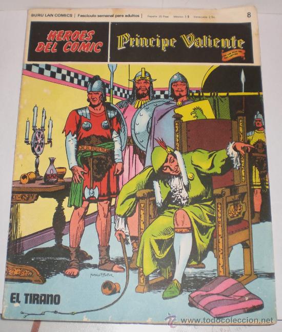 C&oacute;mics: PRINCIPE VALIENTE N&ordm; 8 - HEORES DEL COMIC - BURULAN EDICIONES 1972 - Foto 1