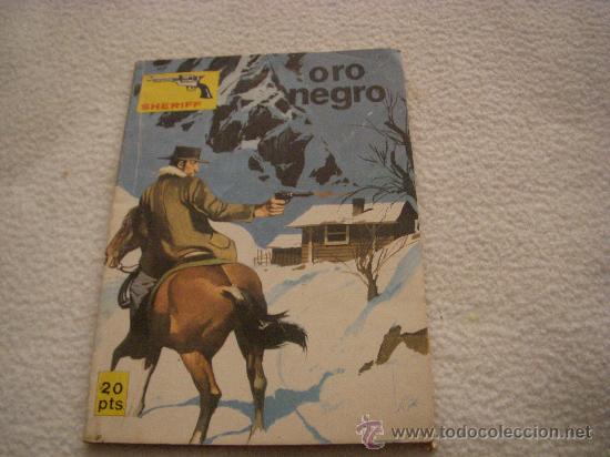 C&oacute;mics: SHERIFF &rdquo;ORO NEGRO&rdquo;, NOVELA GR&Aacute;FICA, EDITORIAL VILMAR - Foto 1