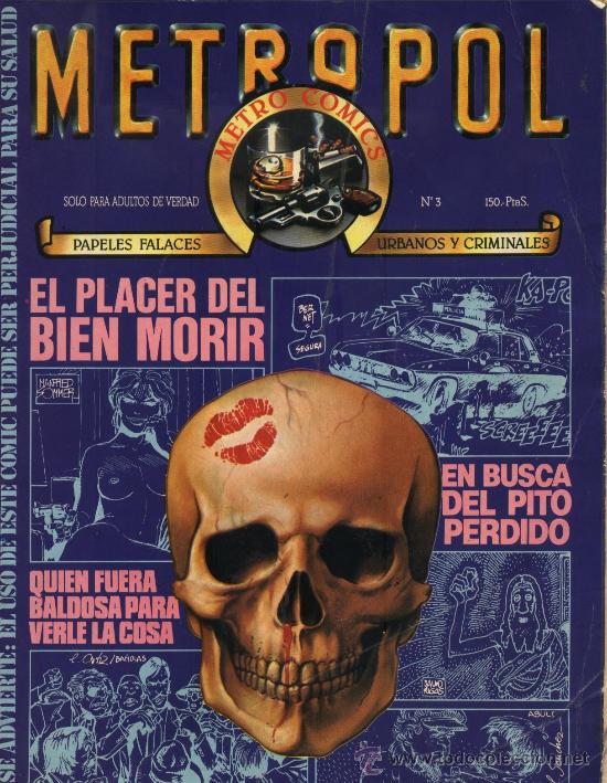 C&oacute;mics: Metropol - n&ordm; 3 - Ediciones Metropol 1983 - Foto 1