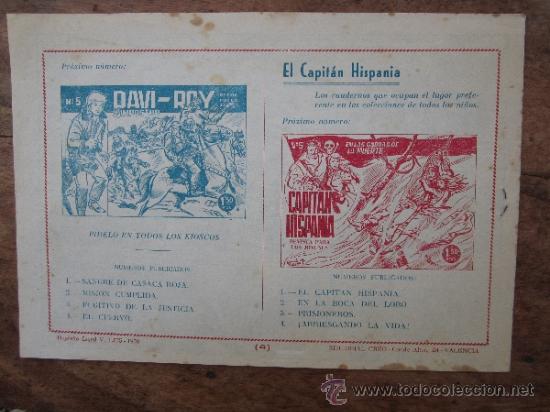 C&oacute;mics: davi roy , numero 4 , ediciones creo , sin abrir , como nuevo - Foto 2