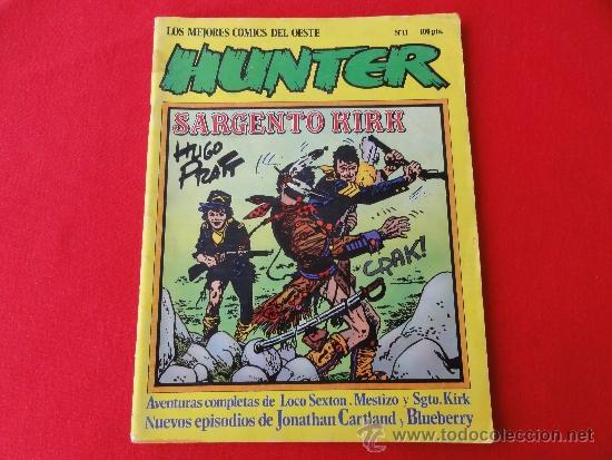 C&oacute;mics: HUNTER. N&ordm; 11. SARGENTO KIRK. LOCO SEXTON. ED.RIEGO - Foto 1