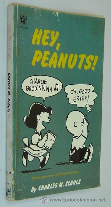 C&oacute;mics: COMIC ANTIGUO-HEY PEANUTS-Selected Cartoons-Charles M.Schulz - a&ntilde;o 1970