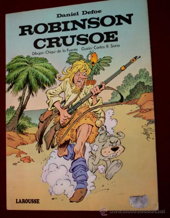 C&oacute;mics: ROBINSON CRUSOE (de CHIQUI DE LA FUENTE) - Foto 1