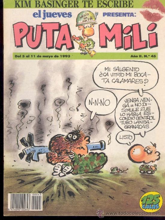 C&oacute;mics: PUTA MILI, (EL JUEVES) , N&ordm; 45 -  MAYO 1993 - Foto 1