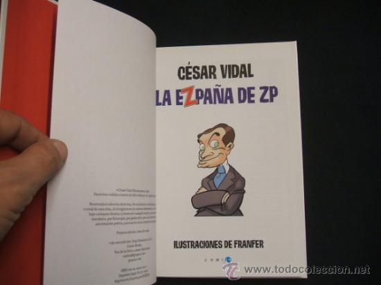 C&oacute;mics: LA EZPA&Ntilde;A DE ZP - CESAR VIDAL - COMIC BOOKS - - Foto 2