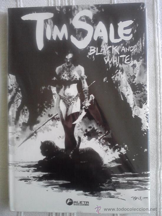 C&oacute;mics: TIM SALE BLACK AND WHITE, ALETA EDICIONES - Foto 1