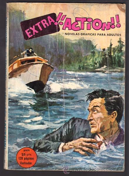 C&oacute;mics: EXTRA ACTION 2 - NOVELAS GRAFICAS PETRONIO / FERMA 1969 - Foto 1