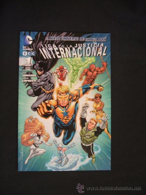 C&oacute;mics: LIGA DE LA JUSTICIA INTERNACIONAL - N&ordm; 1 - DC COMICS - ECC - - Foto 1