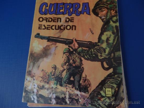 C&oacute;mics: GUERRA NUM. 34 - ORDEN DE EJECUCION - ED. VILMAR - Foto 1