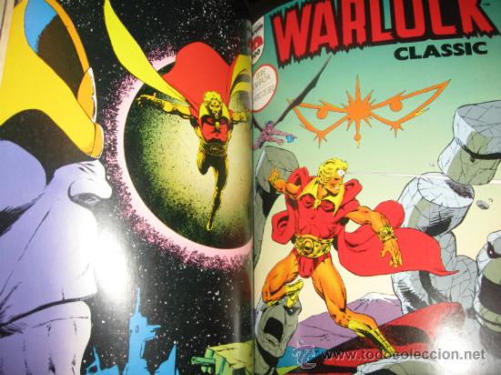 C&oacute;mics: WARLOCK CLASSIC - COMPLETA - 6 NUMEROS - JIM STARLIN - MARVEL - FORUM - ENCUADERNADA - MBE - Foto 1