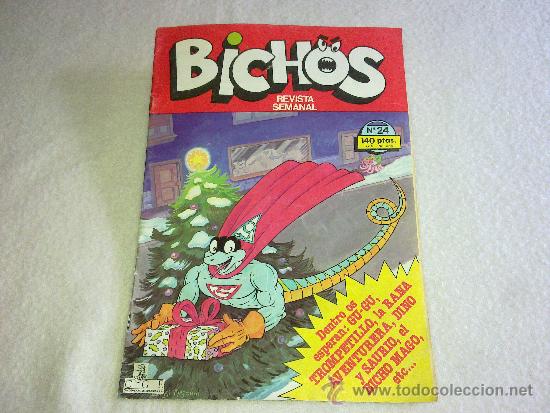 C&oacute;mics: BICHOS N&ordm; 24, REVISTA SEMANAL, COMPA&Ntilde;IA GENERAL DE EDICIONES - Foto 1