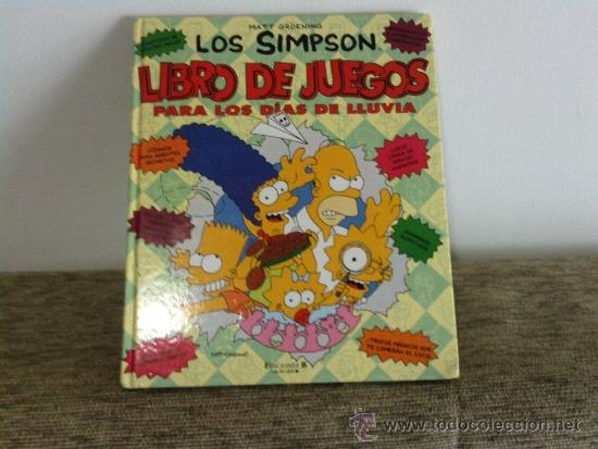 C&oacute;mics: Los simpson libro de juegos ediciones B - Foto 1