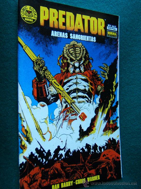 C&oacute;mics: PREDATOR-ARENAS SANGRIENTAS-COMIC EN COLOR-N&ordm; 1 (DE 2)-COMICS BOOKS-DAN BARRY.CHRIS WARNER-1993.