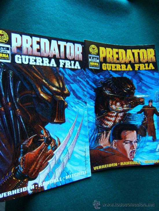 C&oacute;mics: PREDATOR-GUERRA FRIA-COMICS EN COLOR-N&ordm; 1 Y 2 (DE 4)-VERHEIDEN-RANDALL-MITCHEL-NORMA EDITORIAL 1993