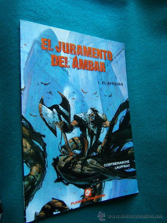 C&oacute;mics: EL JURAMENTO DEL AMBAR-N&ordm; 1-EL AMOJAR-CONTREMARCHE-LAUFFRAY-COMIC-PLANETA-1996.
