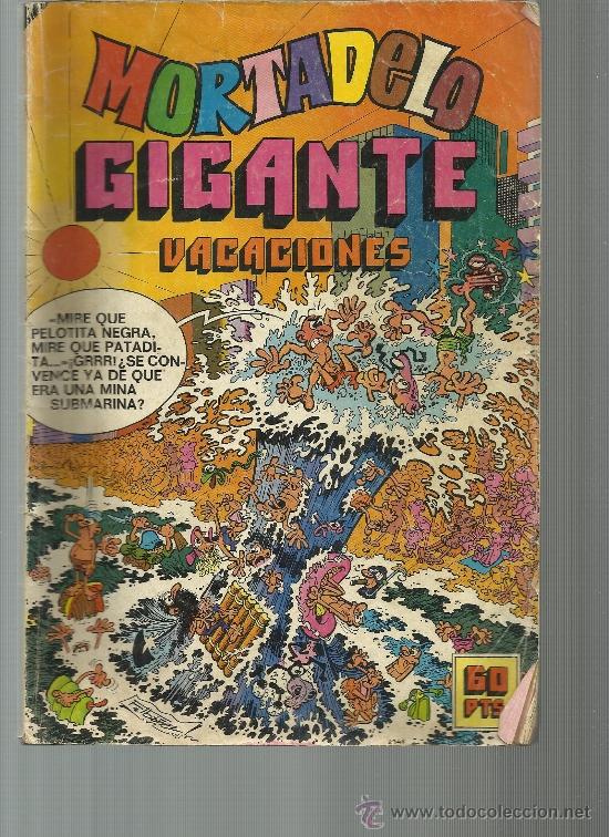 C&oacute;mics: MORTADELO GIGANTE NO SE VE EL NUMERO - Foto 1