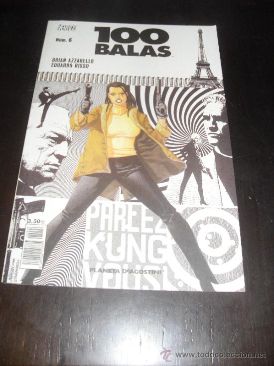 C&oacute;mics: 100 BALAS N&ordm; 6. VERTIGO. PLANETA AGOSTINI.